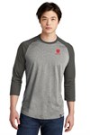 New Era® Heritage Blend 3/4-Sleeve Baseball Raglan Tee